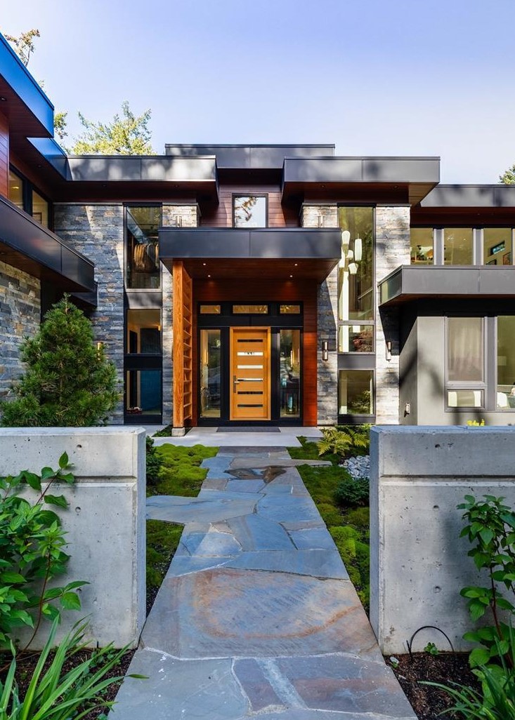 Modernist coastal residence — Wenner electrical practice